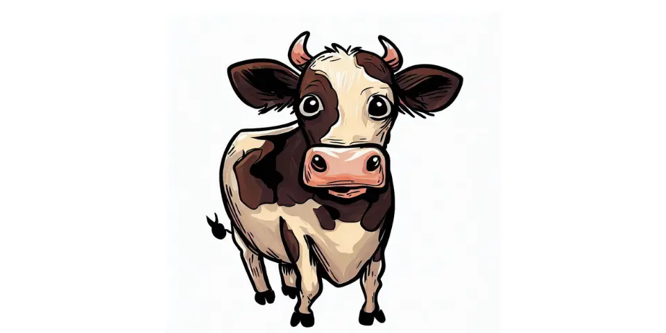 Krowa spotkana na pastwisku