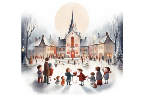 Świąteczny koncert w miasteczku Charmville - bajka dla dzieci na dobranoc