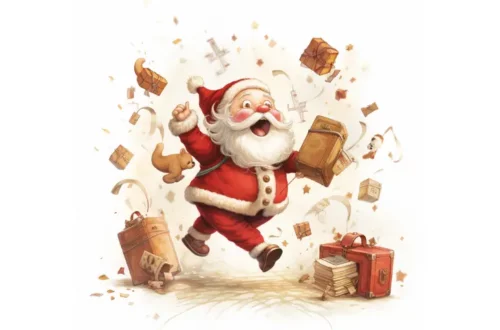 Święty Mikołaj gubi melodię