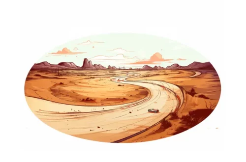 Samochód Bartek - wyścig na pustyni - bajka do czytania