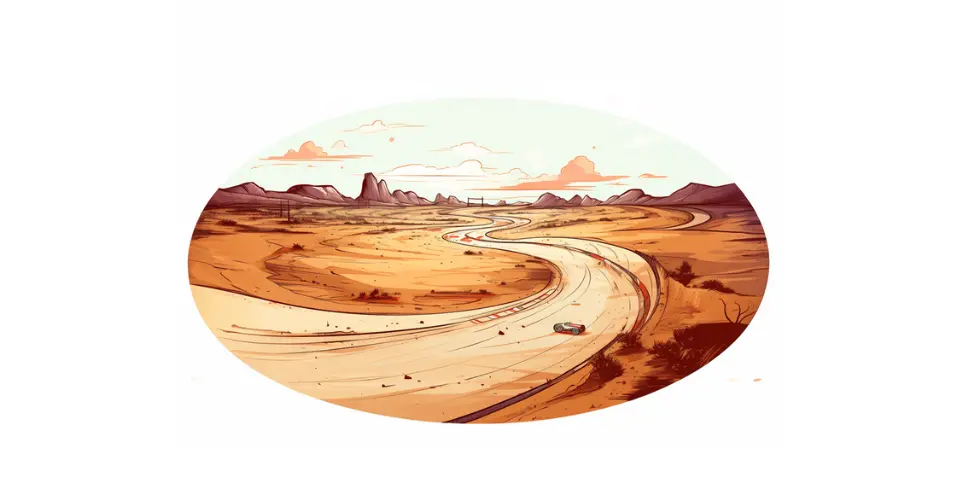 Samochód Bartek - wyścig na pustyni - bajka do czytania