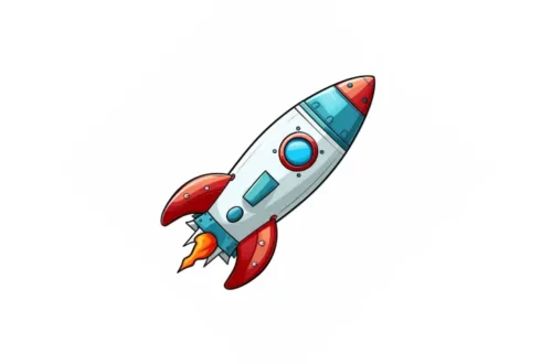 Kosmiczna rakieta - bajka o kosmosie dla dzieci