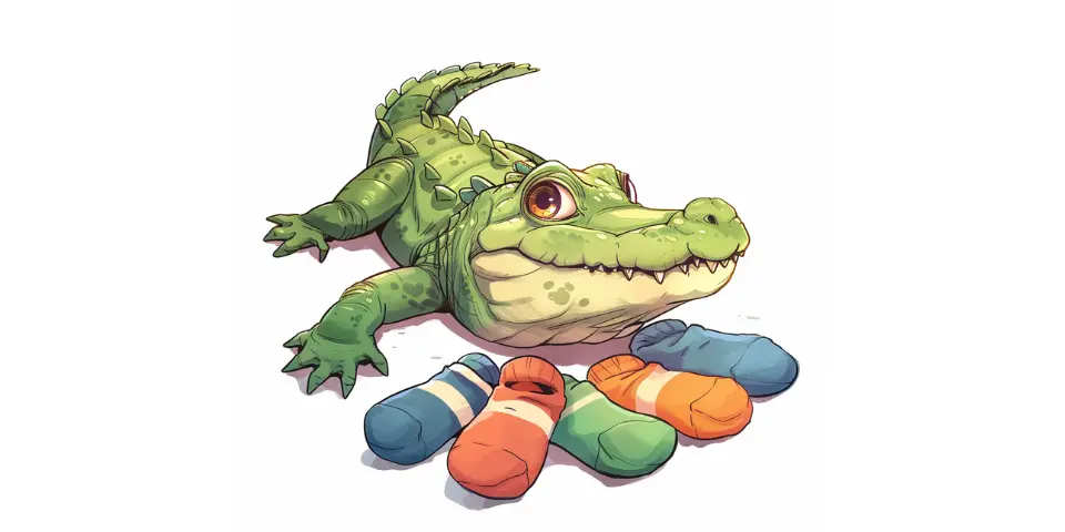Krokodyl - U Szymańskich - bajka do czytania dla dzieci