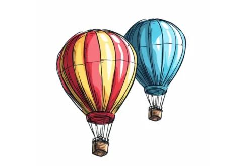 Wyścig balonów - bajka dla dzieci