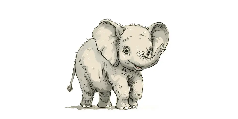 Słoń - bajka dla dzieci o Afryce