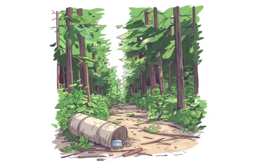 Śmieci w lesie - bajka dla dzieci