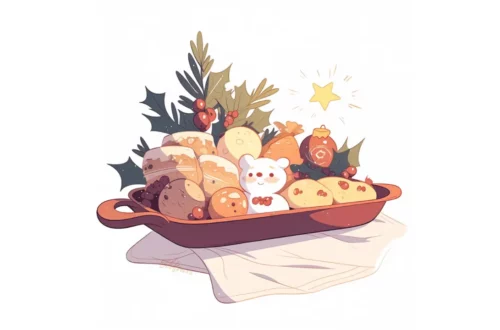 Przysmaki na świątecznym stole w Liczylandii - Bajka dla dzieci