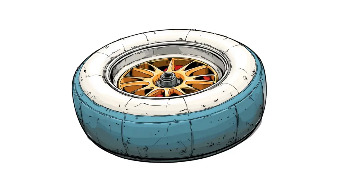 Opona wyścigowa - bajka dla dzieci