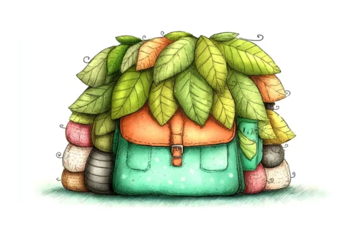 Plecak z liści - bajka na dobranoc dla dzieci