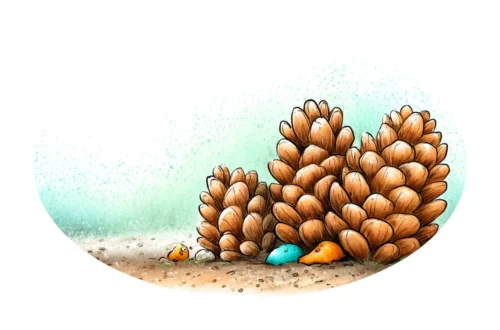 Szyszki na zawody - bajka dla dzieci