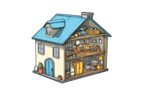 Domek dla zabawek - bajka na dobranoc