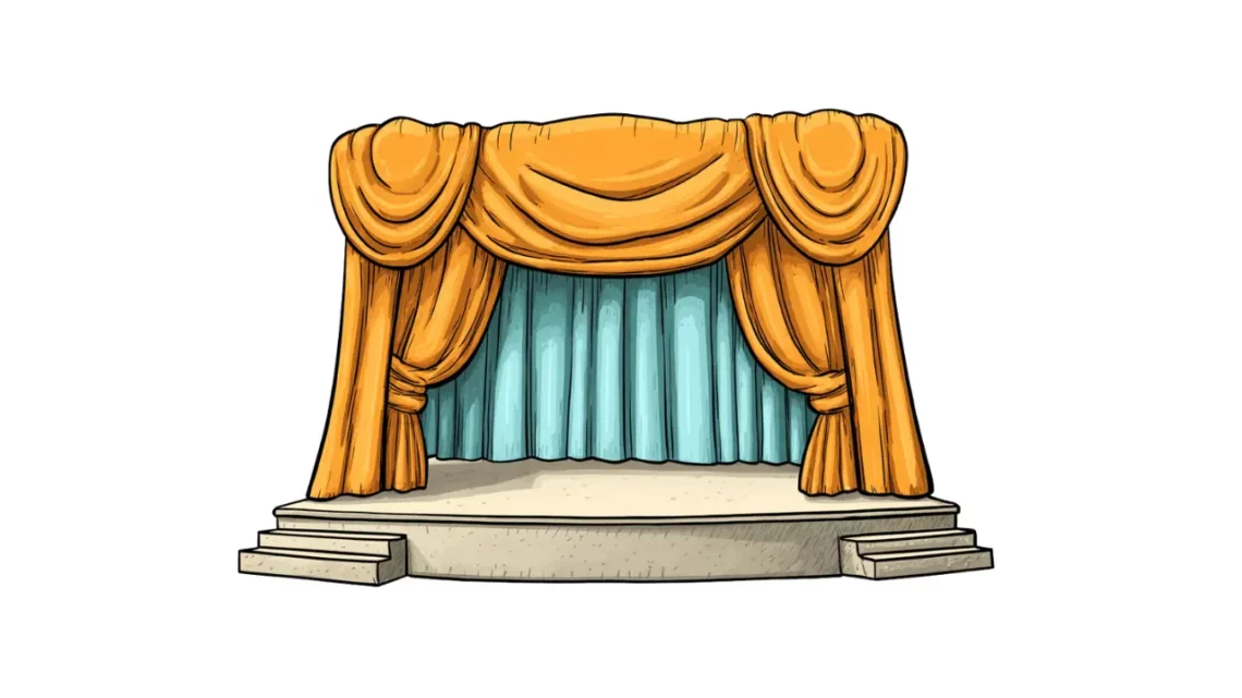 Domowa scena teatralna - bajka na dobranoc