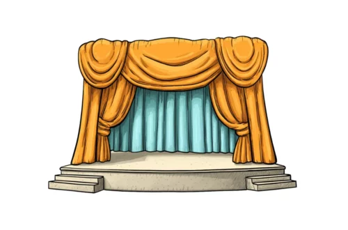 Domowa scena teatralna - bajka na dobranoc