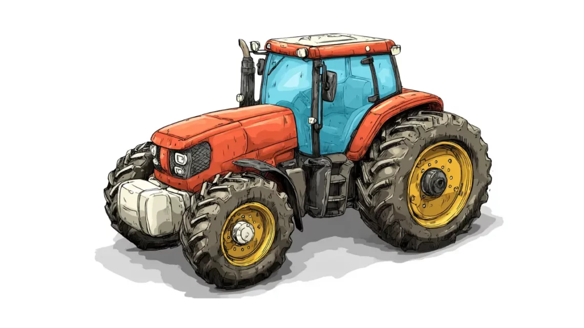 Wiejski traktor - bajka dla dzieci