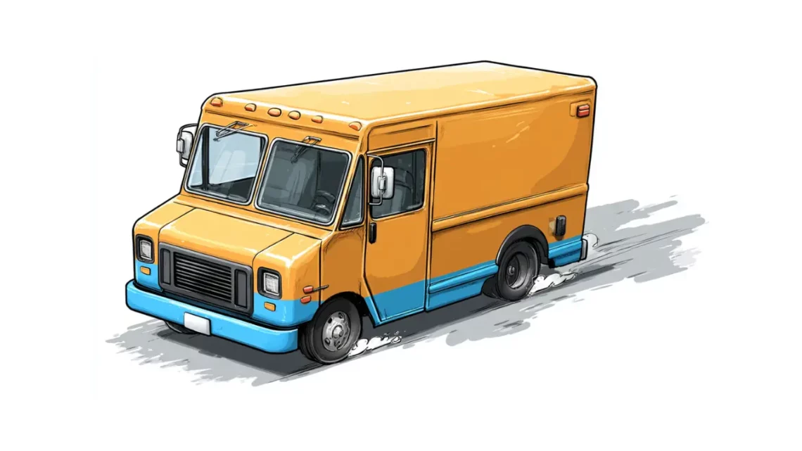 Ciężarówka z przeprowadzką